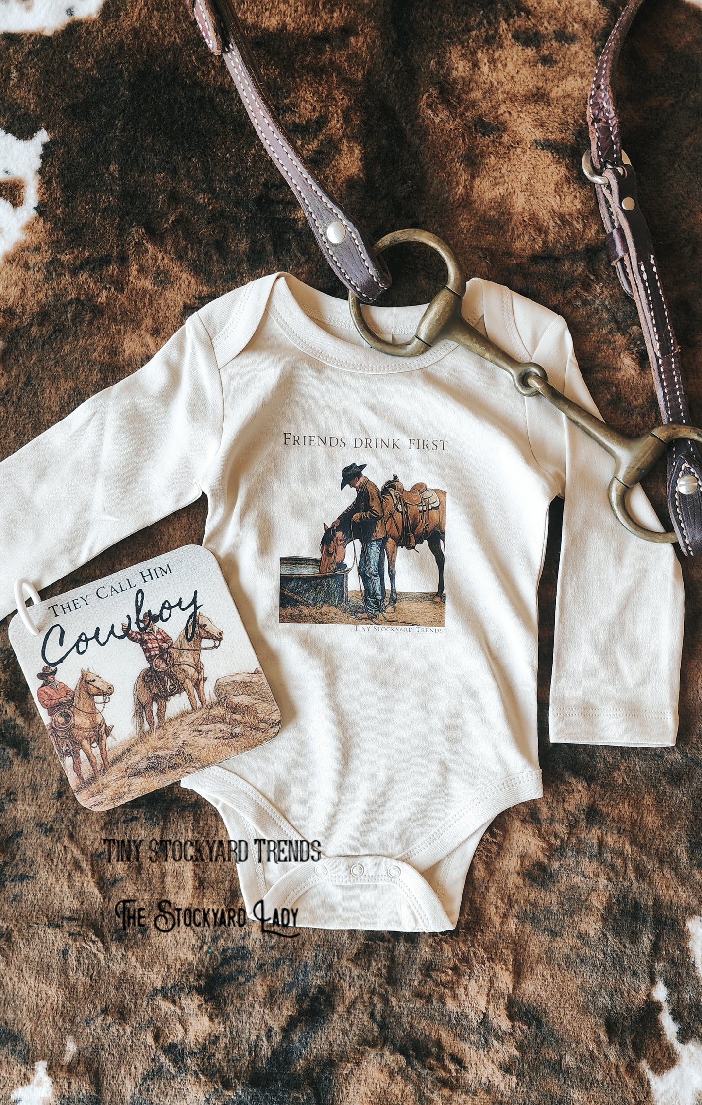 Friends Drink First Tee/Onesie