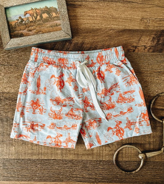 On the Plains Swim Trunks