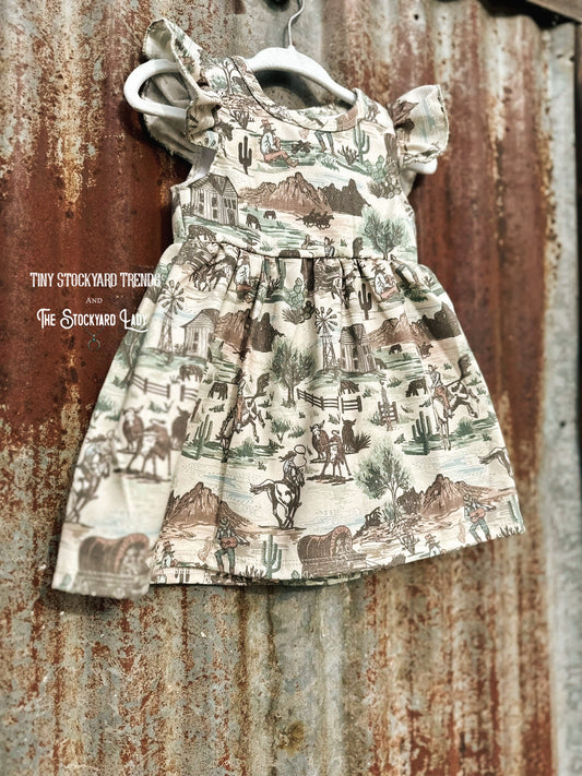 Out West Girls Dress