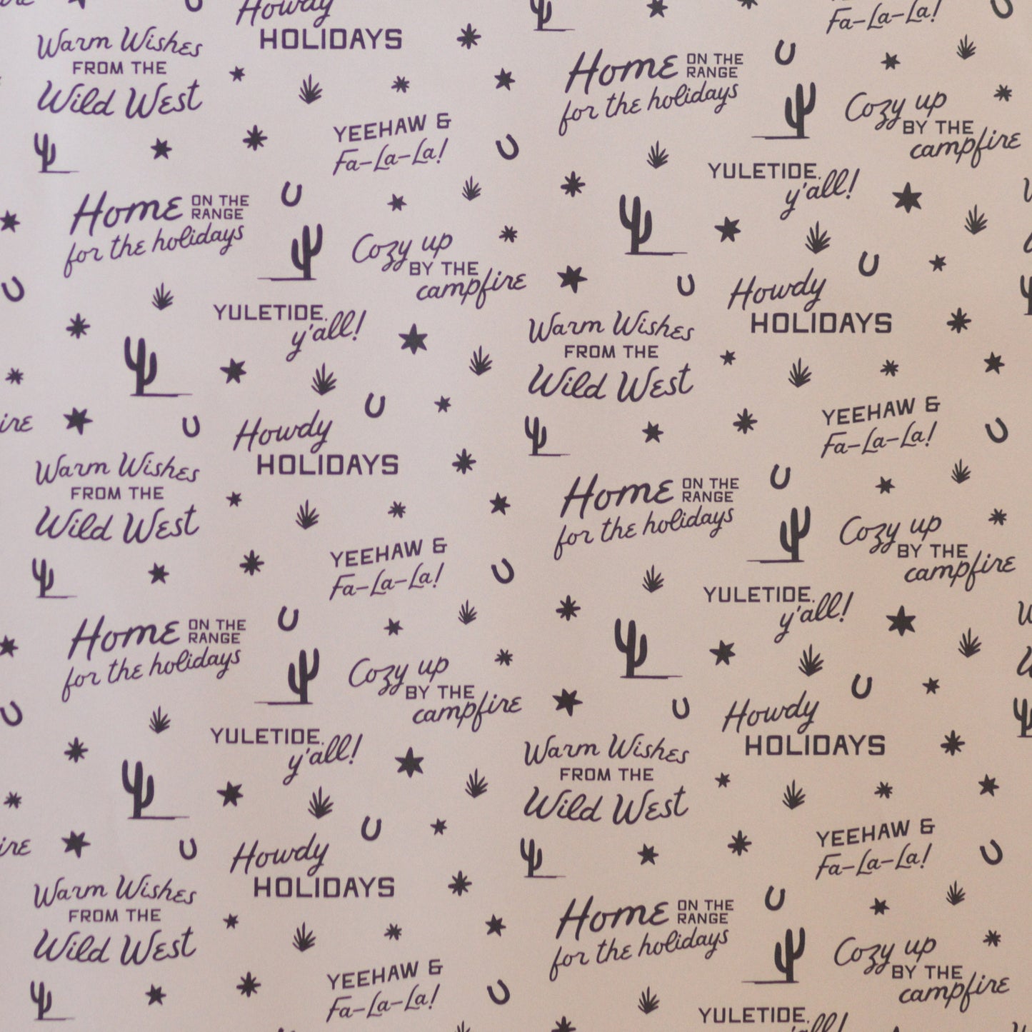 Gift Wrap - Home On the Range For the Holidays