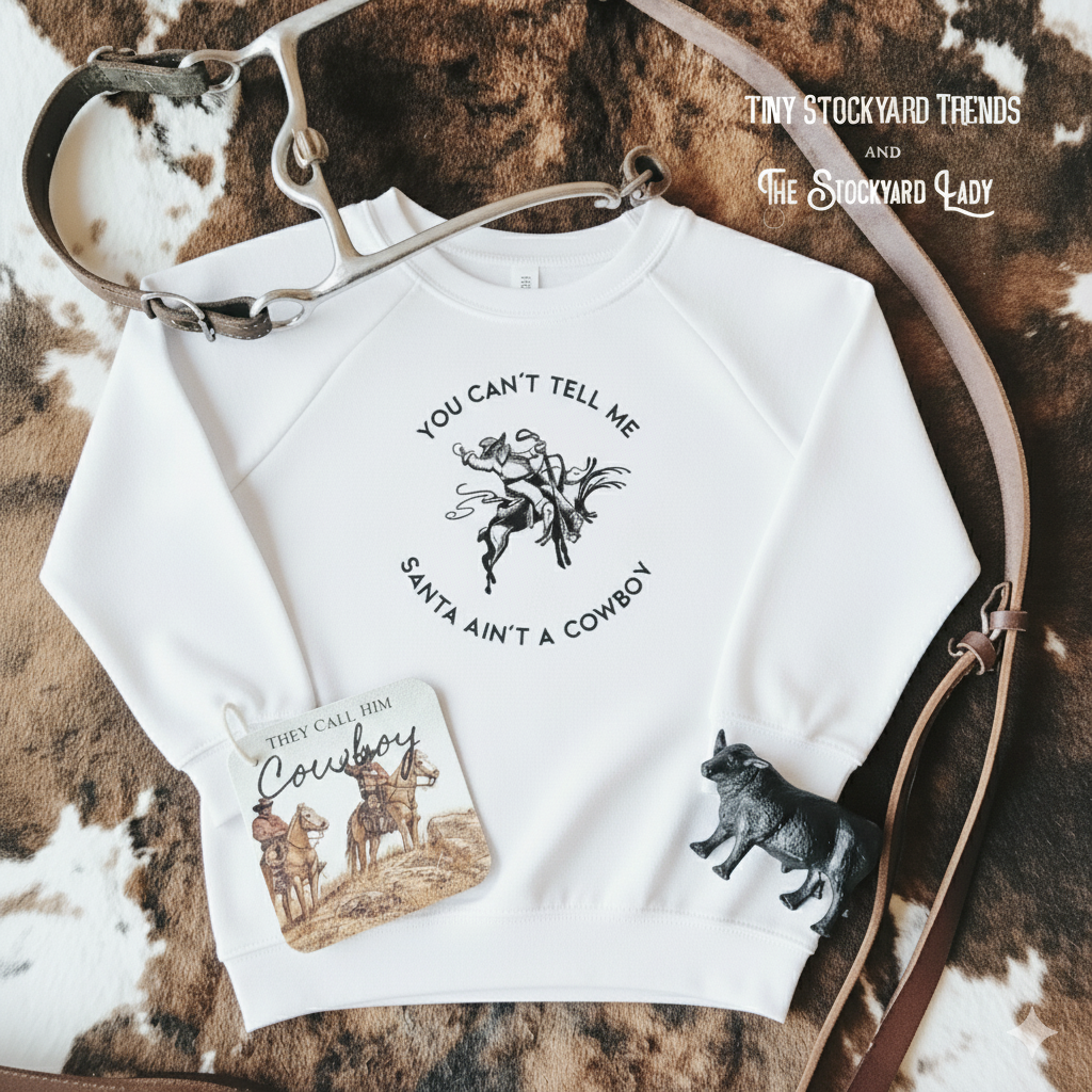 Cowboy Santa Tee/Onesie