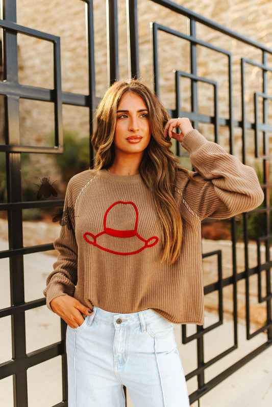 Hats Off Sweater