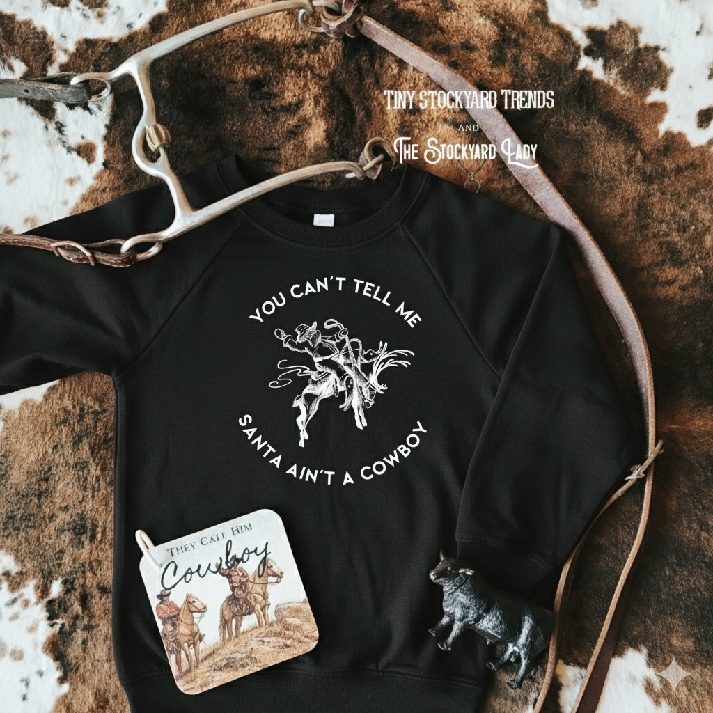 Cowboy Santa Tee/Onesie