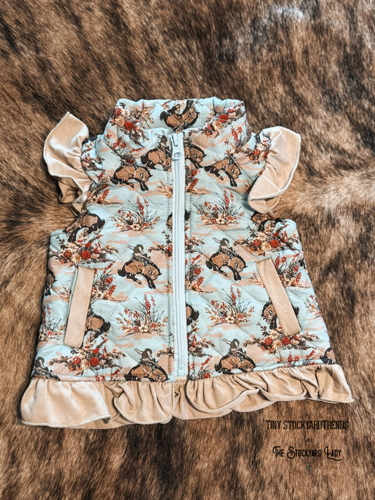 Broncy Quilted Vest