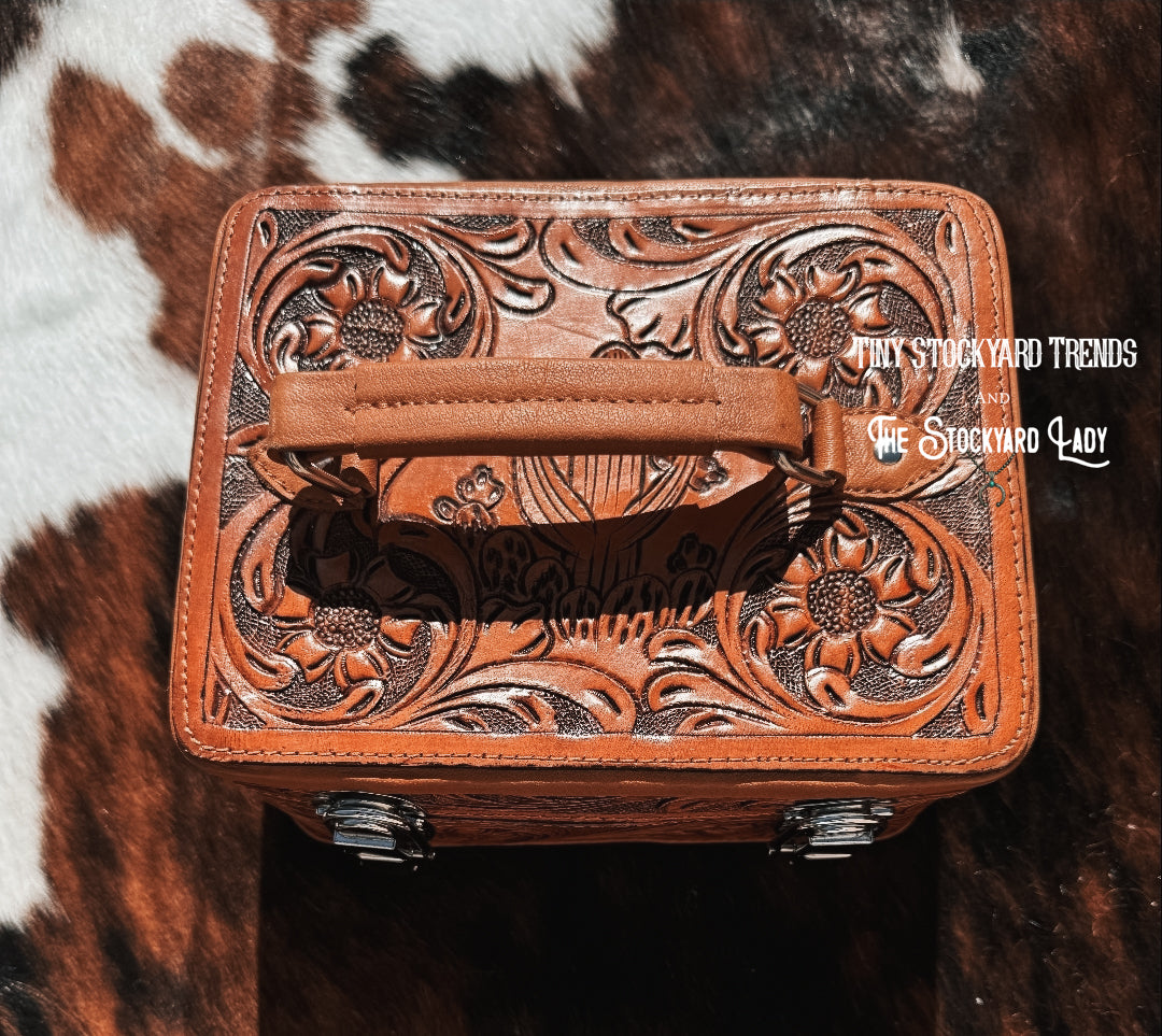 Xl tooled Jewelry case