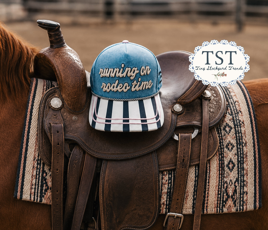 Running on Rodeo Time Hat