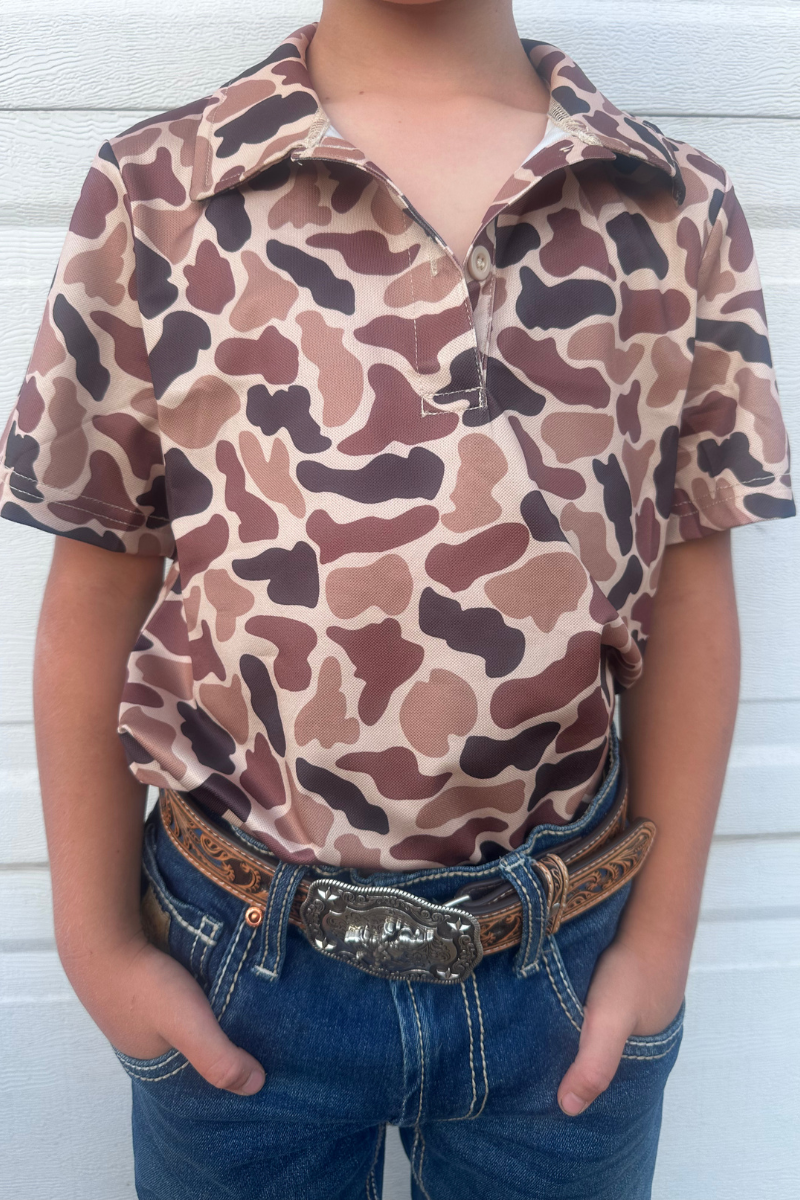 Camo Cowboy Pullover