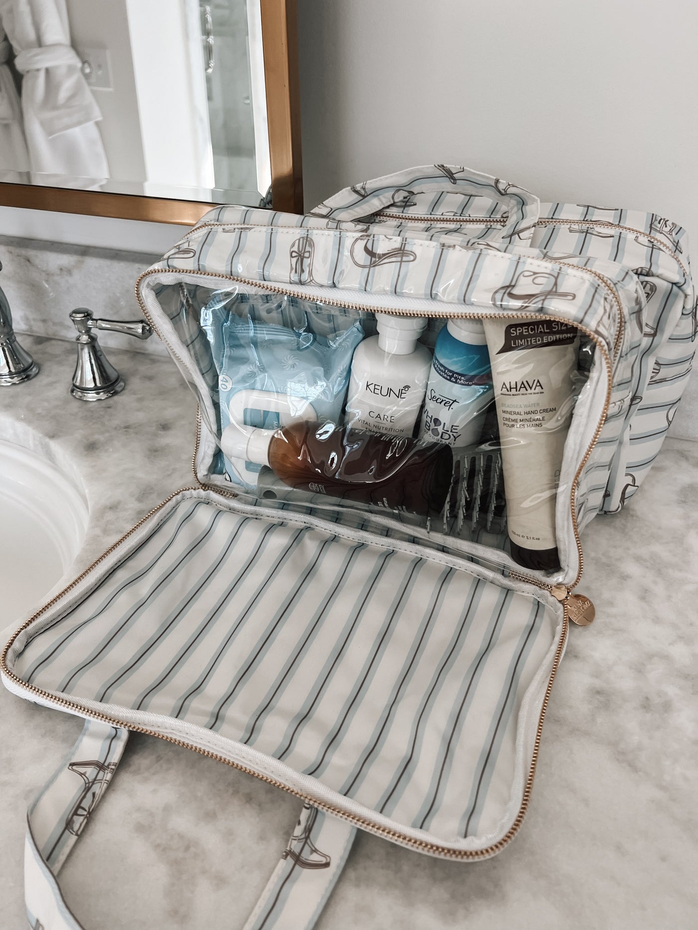 Western Blues Toiletry Case