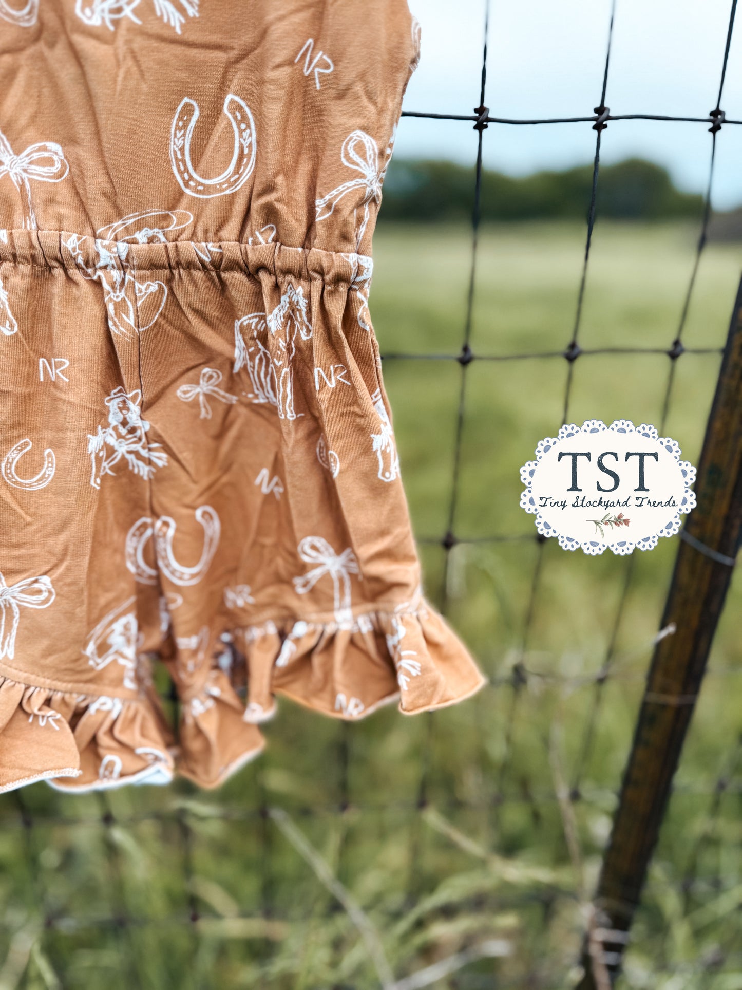 PREORDER Branded Cowgirl Romper