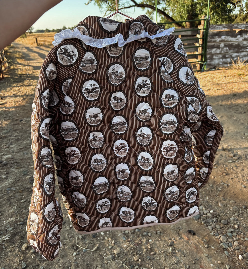 Ranchland Toile Quilted Jacket