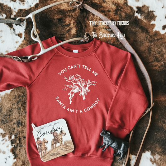 Cowboy Santa Tee/Onesie
