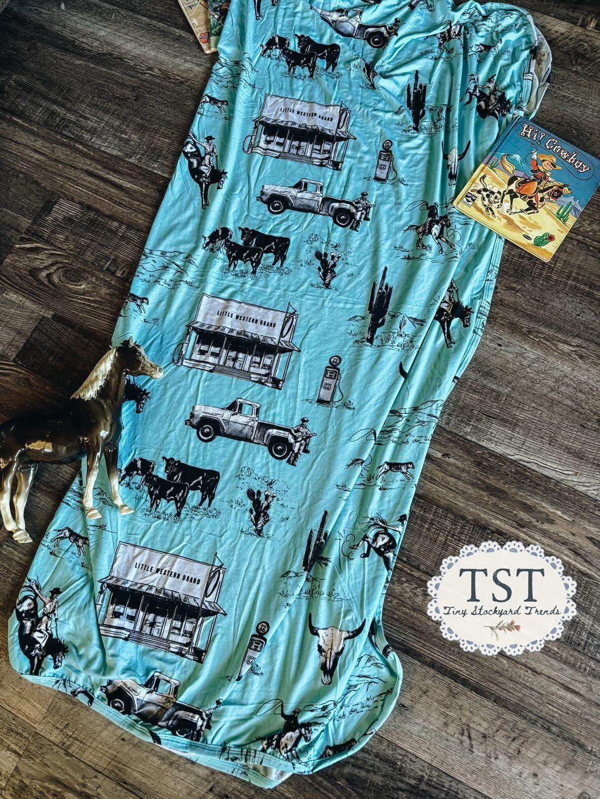 Retro Rancher Swaddle
