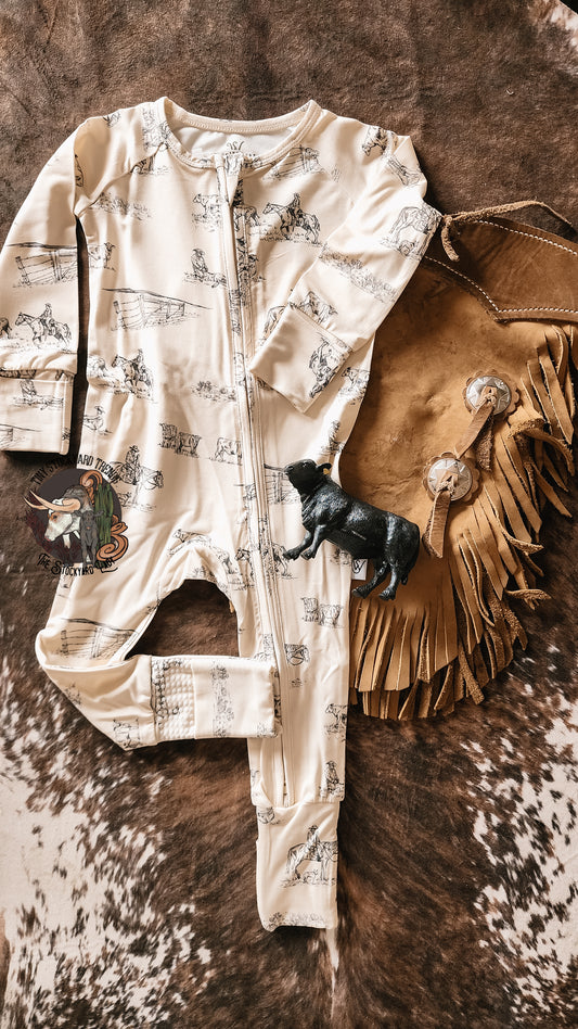 Prairie Cowboy Footie