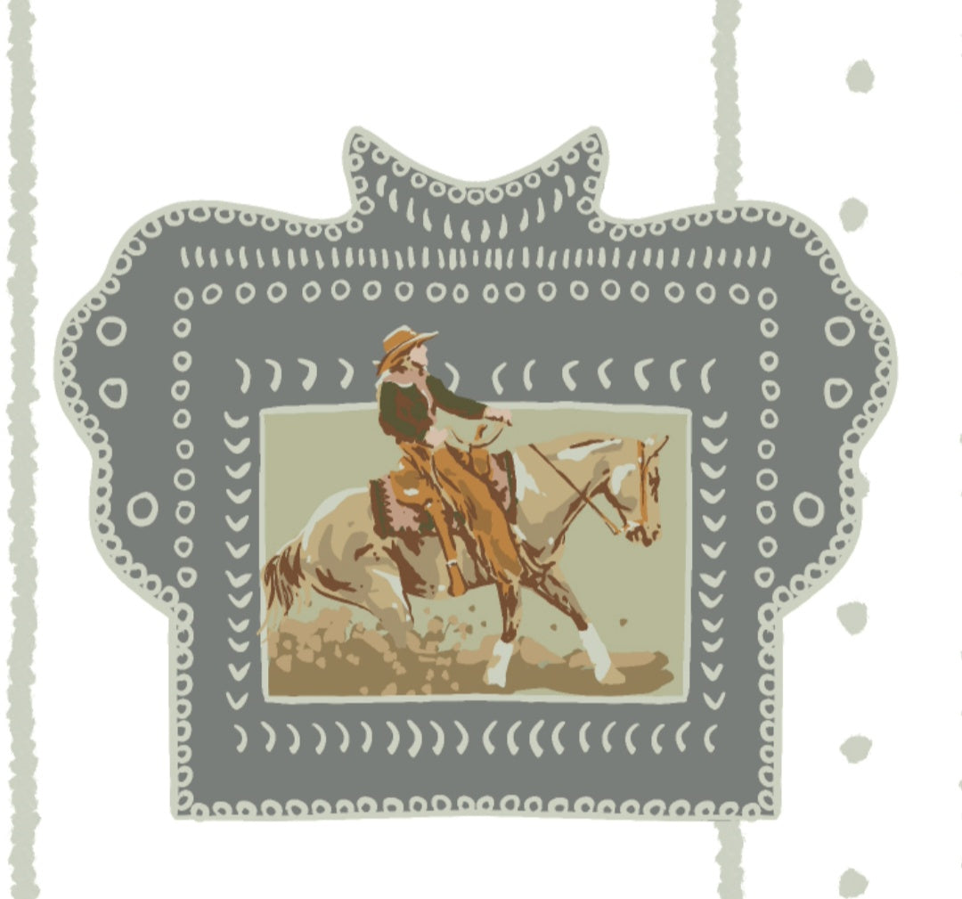 Sterling Silver Cowgirl