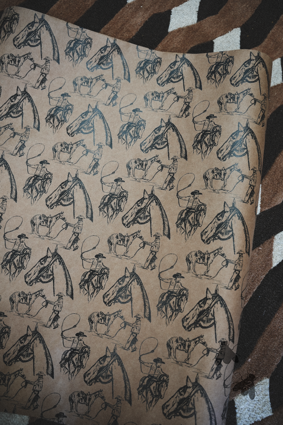 Doodle Cowboy- Any season paper!